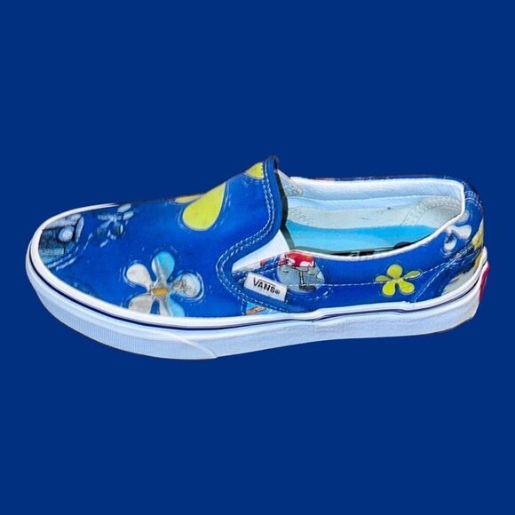 Vans Unisex Vans Classic Slip on Sponge Bob Square Pants Sneakers Size 6.5 - Picture 4 of 11